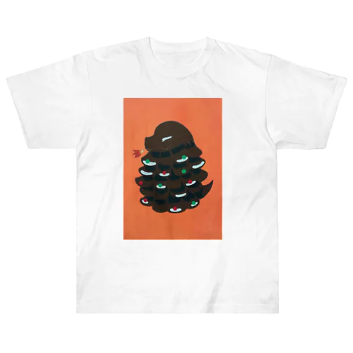 松ボックリの竜 Heavyweight T-Shirt