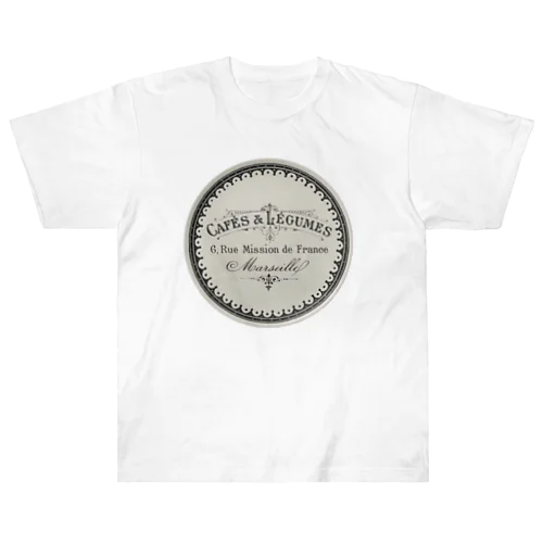 フランス・マルセイユ CAFE Marseille  ヘビーウェイトTシャツ