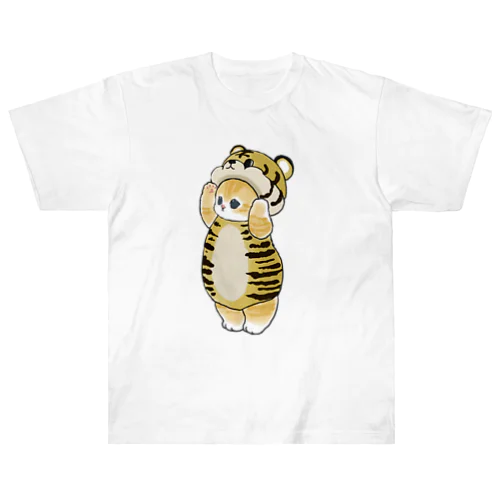 ねこかぶり（とら） Heavyweight T-Shirt