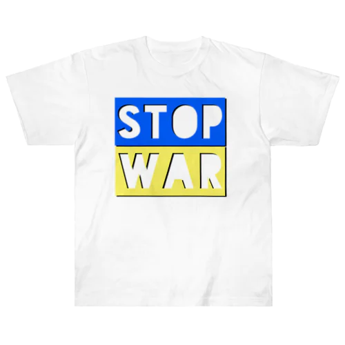 STOP WAR  ヘビーウェイトTシャツ