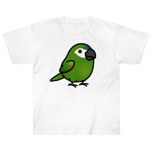 Chubby Bird　コミドリコンゴウインコ Heavyweight T-Shirt