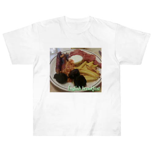 English breakfast ヘビーウェイトTシャツ