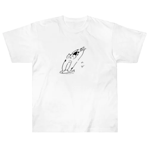 のびねこ ヘビーウェイトTシャツ