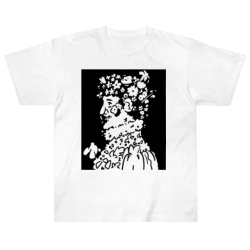 春_アルチンボルド四季 Heavyweight T-Shirt