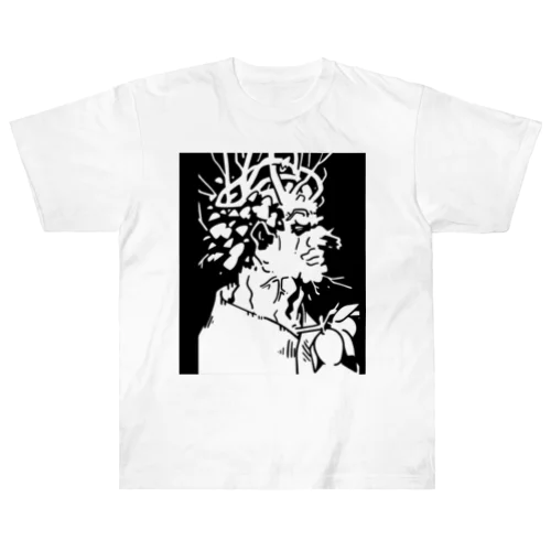 冬_アルチンボルド四季 Heavyweight T-Shirt