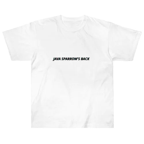 3D JAVA SPARROW T-shirt ヘビーウェイトTシャツ