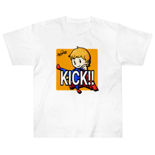 キックくん ヘビーウェイトTシャツ