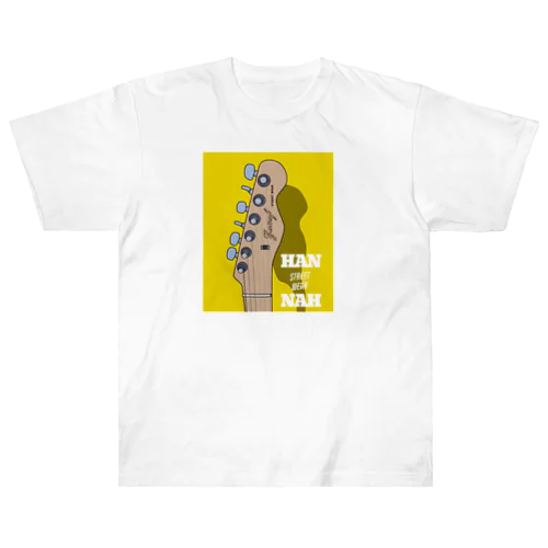 HANNAH  street wear "Guitar Head“ Heavyweight T-Shirt