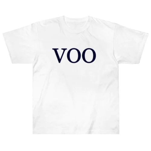 VOO for 米国株投資家 ヘビーウェイトTシャツ