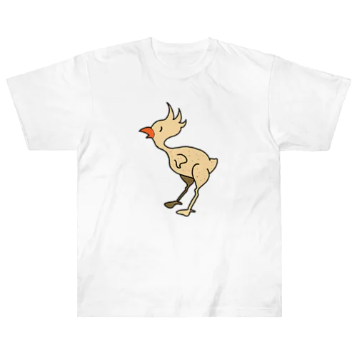 なんかへんな鳥 ヘビーウェイトTシャツ