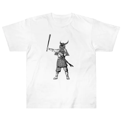 野球侍 Heavyweight T-Shirt