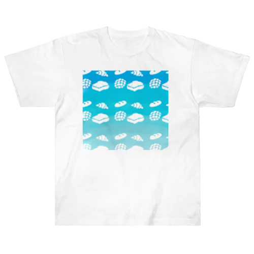 青空とパンの雲　ノーマルver. ヘビーウェイトTシャツ