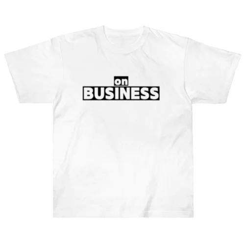 on Business 2 Heavyweight T-Shirt