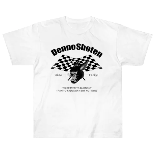 傳農商店_チェックフラッグ Heavyweight T-Shirt