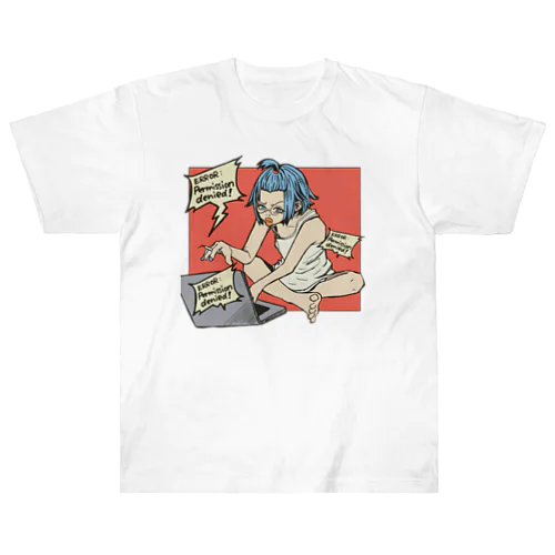 corder girl 2 薄め Heavyweight T-Shirt