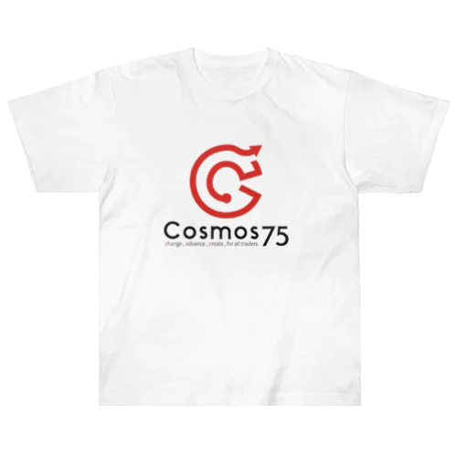 White Cosmos75 ヘビーウェイトTシャツ