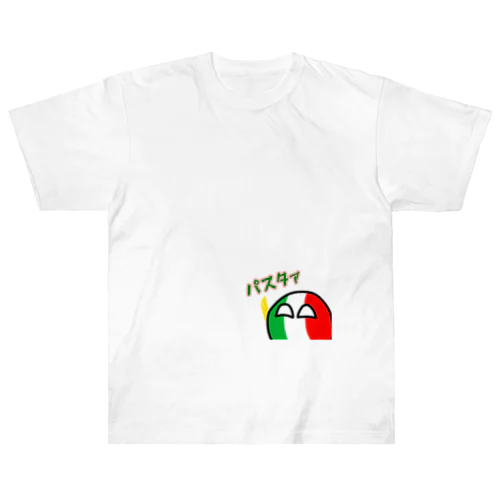 カントリーボールグッズ｢イタリア｣ Heavyweight T-Shirt