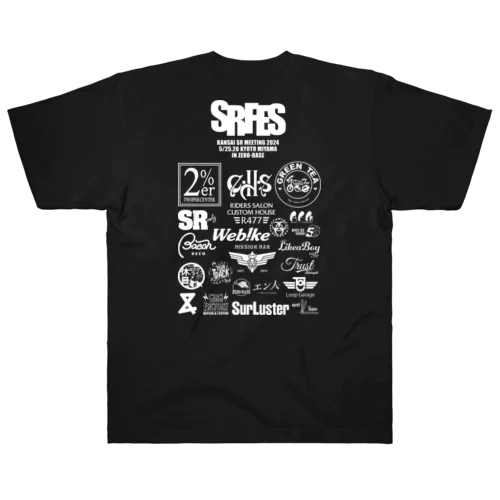 SRFesスポンサーロゴ入りTシャツ ヘビーウェイトTシャツ
