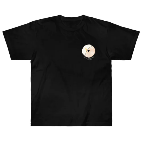 レモンクリームチーズ(白文字) Heavyweight T-Shirt