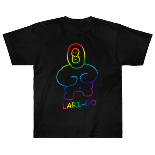 LARI-GO *RAINBOW* ヘビーウェイトTシャツ