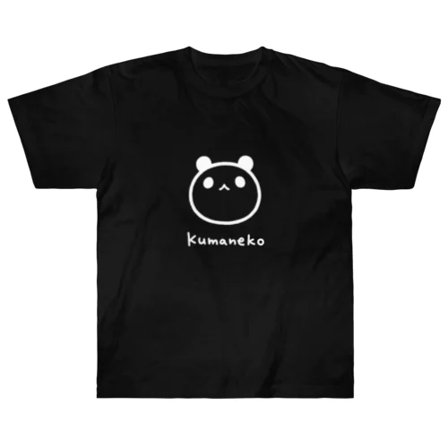 パンダマーク（白線） Heavyweight T-Shirt