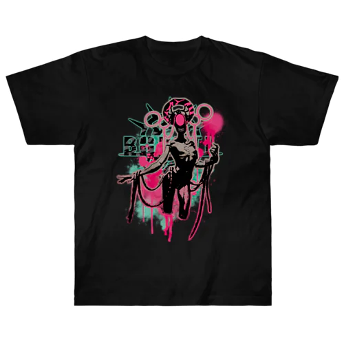 Riva_pink Heavyweight T-Shirt