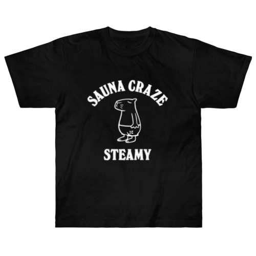 STEAMY WHITE Heavyweight T-Shirt