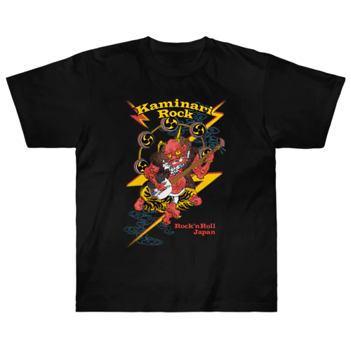 Kaminari Rock ヘビーウェイトTシャツ