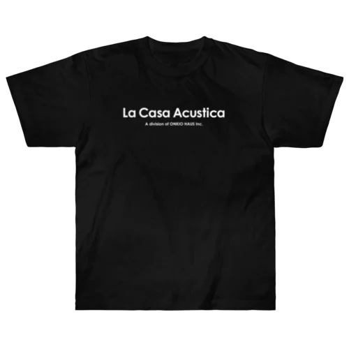 LCA (Century Gothic) 白文字 ヘビーウェイトTシャツ