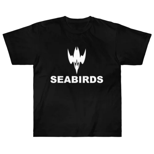 SEABIRDS 白ロゴ ヘビーウェイトTシャツ
