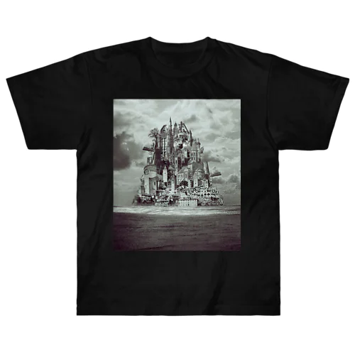 海に浮かぶ街 Heavyweight T-Shirt