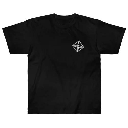 Regular Octahedron (胸元) Heavyweight T-Shirt