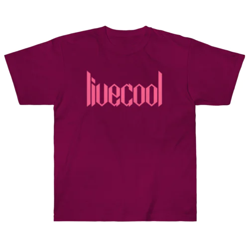 livecool(カッコよく生きる)❣️ ヘビーウェイトTシャツ