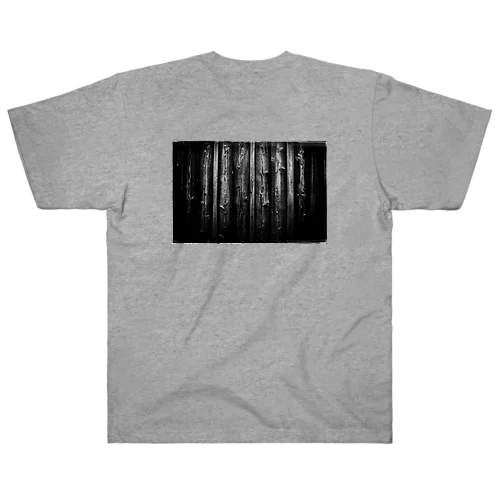 wood_black Heavyweight T-Shirt