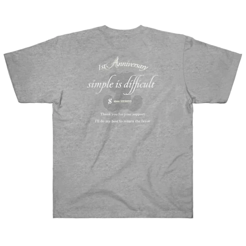 S.I.D.１周年記念限定商品 Heavyweight T-Shirt