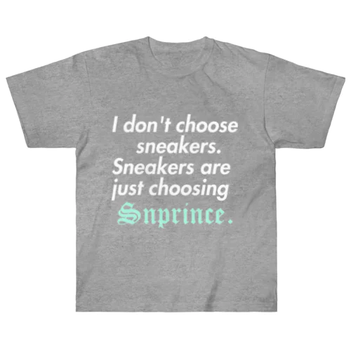 Snprince Statement logo ヘビーウェイトTシャツ