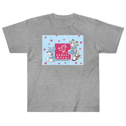 sabear dogs キービジュアル_ウエア Heavyweight T-Shirt