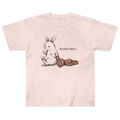 うさ＆くま Heavyweight T-Shirt