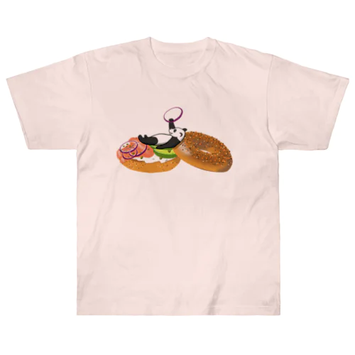 ベーグルパンダ　BagelPanda ヘビーウェイトTシャツ