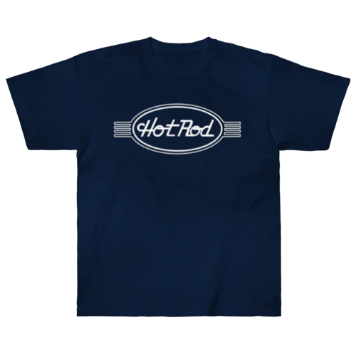 HOT ROD 白 ヘビーウェイトTシャツ