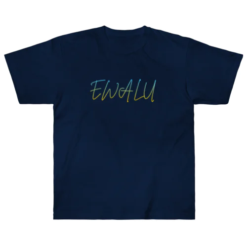 EWALUロゴpart3 Heavyweight T-Shirt