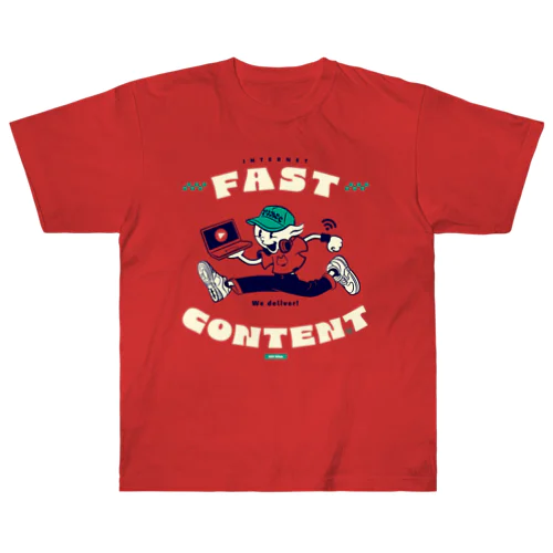 FAST CONTENT-A ヘビーウェイトTシャツ