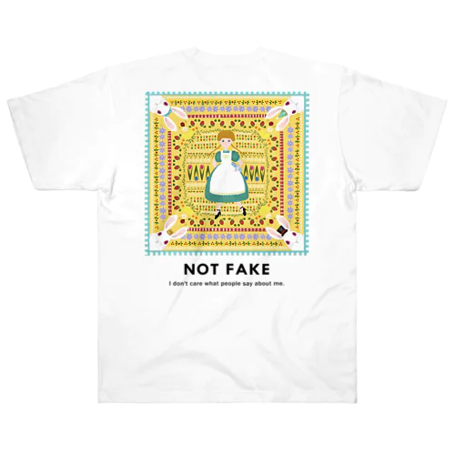 NOT FAKE ヘビーウェイトTシャツ