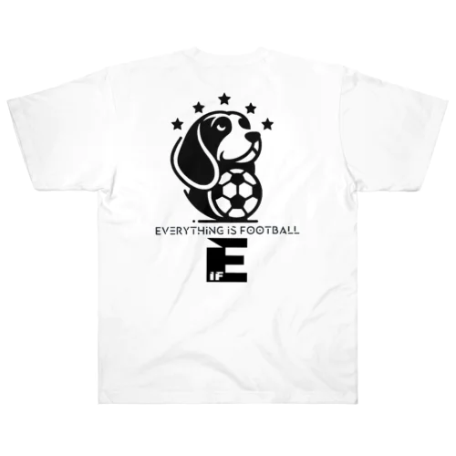 EiF Tシャツ 背面ビッグロゴ ヘビーウェイトTシャツ