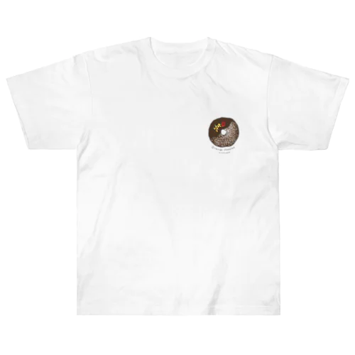 オランジュショコラ(黒文字) Heavyweight T-Shirt