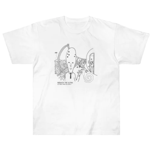 NOGUCHI THE ULTRA #3（黒） Heavyweight T-Shirt