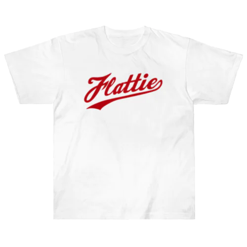 FLATTIE カレッジロゴ（R） Heavyweight T-Shirt