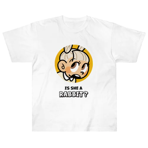 Rabbit Girl💛 Heavyweight T-Shirt