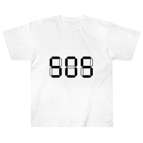 SOS（デジタル表示） Heavyweight T-Shirt