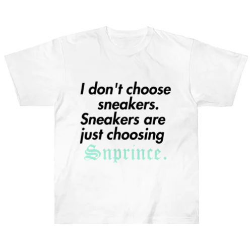 Snprince Statement logo ヘビーウェイトTシャツ